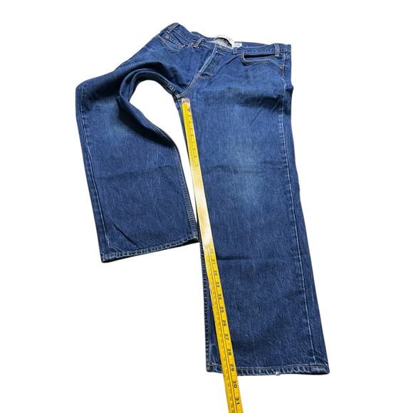 Vintage 90s GAP Original Fit Jeans 40 Actual 38x30 Men’s Blue Denim Made in USA - Picture 6 of 12